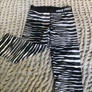 Nike pro Capri running leggings
